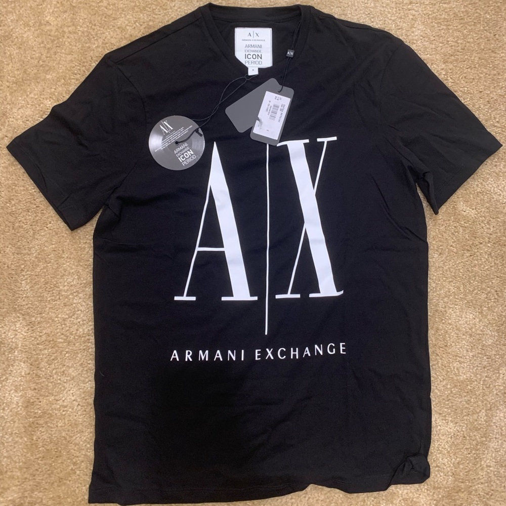 NEW Armani Exchange black shirt